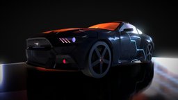 Cyber Ford Mustang