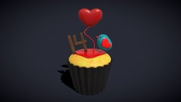 Bird_Valentines_Cupcake