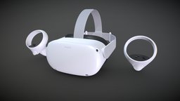Oculus Quest 2 VR Headset with Controllers