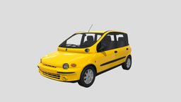 Fiat Multipla 1998 3D Model