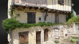 Maisons médiévales, Bellac (87)