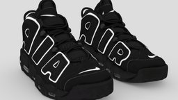 Nike Air More Uptempo black