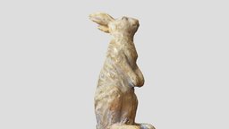 Statue of rabbit