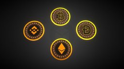 Crypto currency Coins