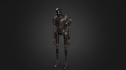 K-2SO Model -Rigged and Textured