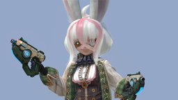 Steam Bunny Girl