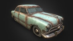 Old Rusty Car Remade