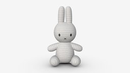 Rabbit soft toy 01