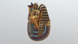 Tutankhamun Death Mask v2