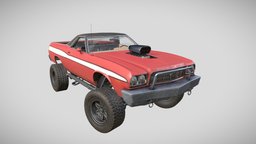 1973 Ford Ranchero Lifted