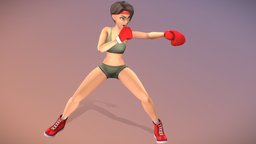 Girl Boxer