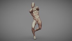 Male Full Body Sculpt Pose 17