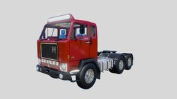 Volvo F88 Low Poly