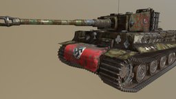Tiger IV  Panzerkampfwagen Europe camouflage