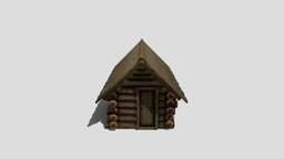 Medieval Log Cabin