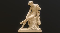 Young Hunter Wounded By A Snake- Musée du Louvre
