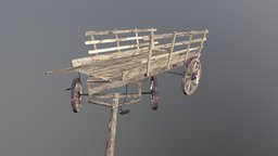 Wooden cart 3