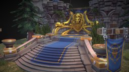 Altar Of Kings (Warcraft fan art)