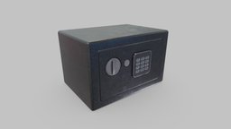 Safe PBR Low-poly 3D model