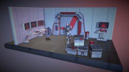 Robots Breaching Sci-Fi Research Laboratory