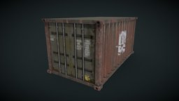 Freight shipping container