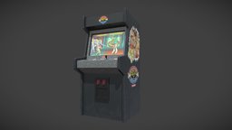 Street Fighter II Arcade Cabinet