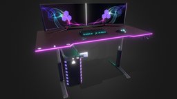 Cyberpunk Desk