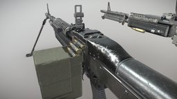M60 Light Machine Gun