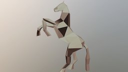 Horse Low Poly