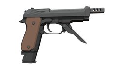 Low-Poly Beretta 93R
