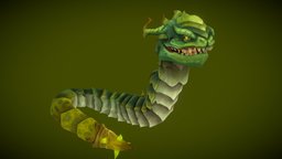 Stylized Swamp Serpent