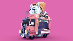 Cute Ice Cream Truck