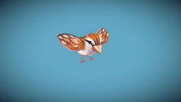 Sparrow Game Ready Asset
