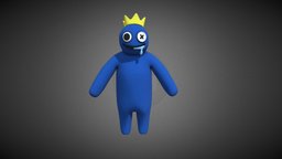 Blue from rainbow friends (rigged)